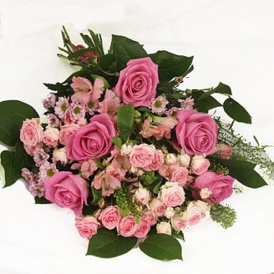 Funeral Flowers - Floristens val rosa (Large)