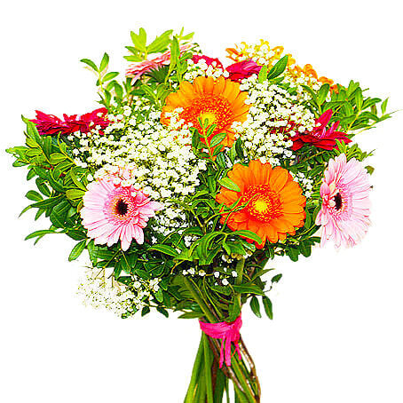 Send the Joyful bouquet as a flower delivery service