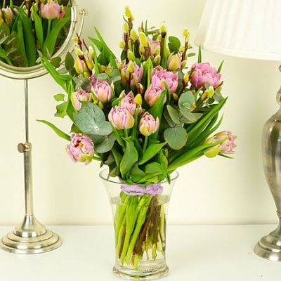 Purple tulips