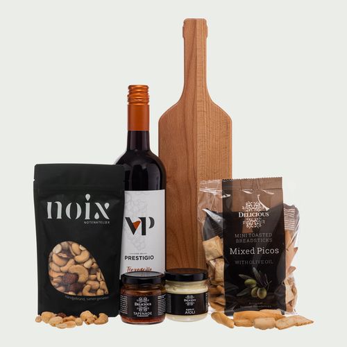 Snack box red wine