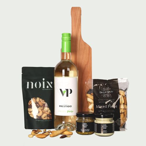 Snack package white wine