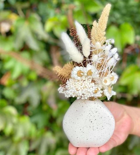 The Katrice - Dried Flowers In Vase