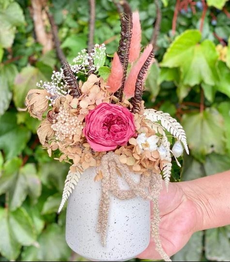 The Mel - Dried Flowers In Vase
