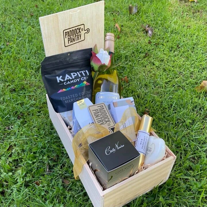 Golden Gift Basket