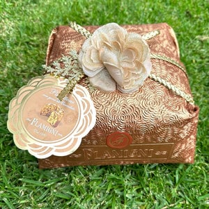 Flamigni Panettone Chocolate with Rum Bronze Wrap