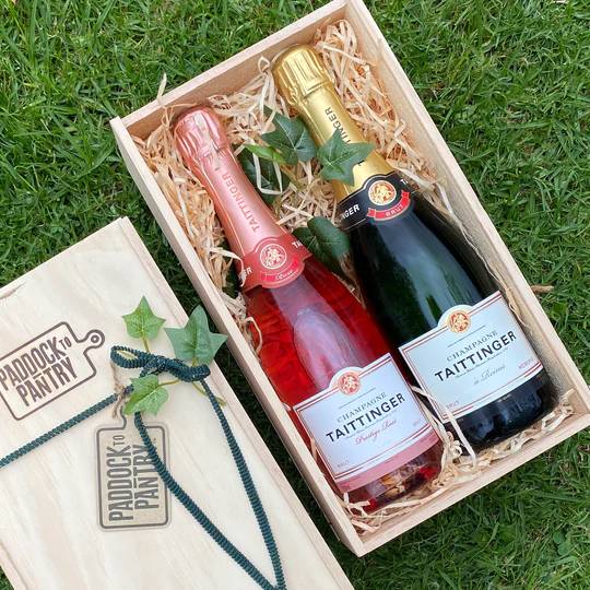 THE TAITTINGER TWOSOME WINE HAMPER