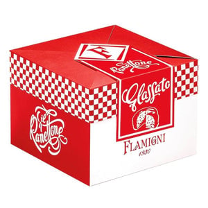 Flamigni Panettone Traditional Red and White Box