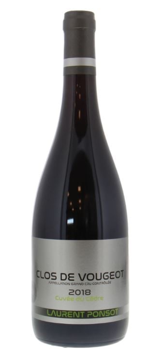 Clos de Vougeot Cuvee du Cedre 2018