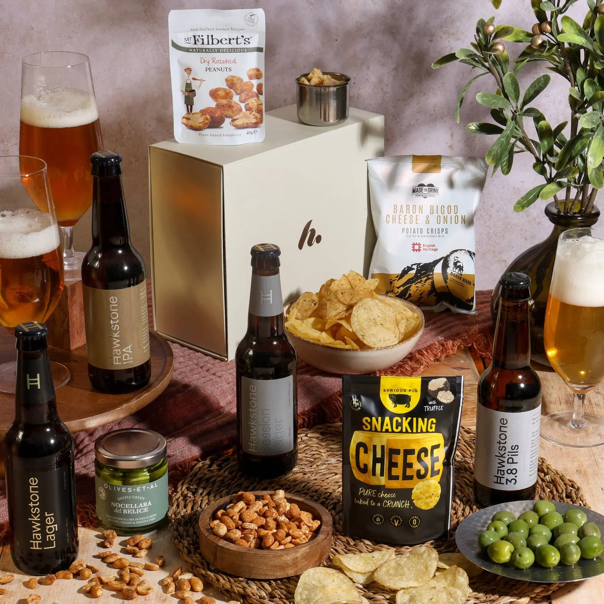 The Hawkstone Luxury Beer Hamper