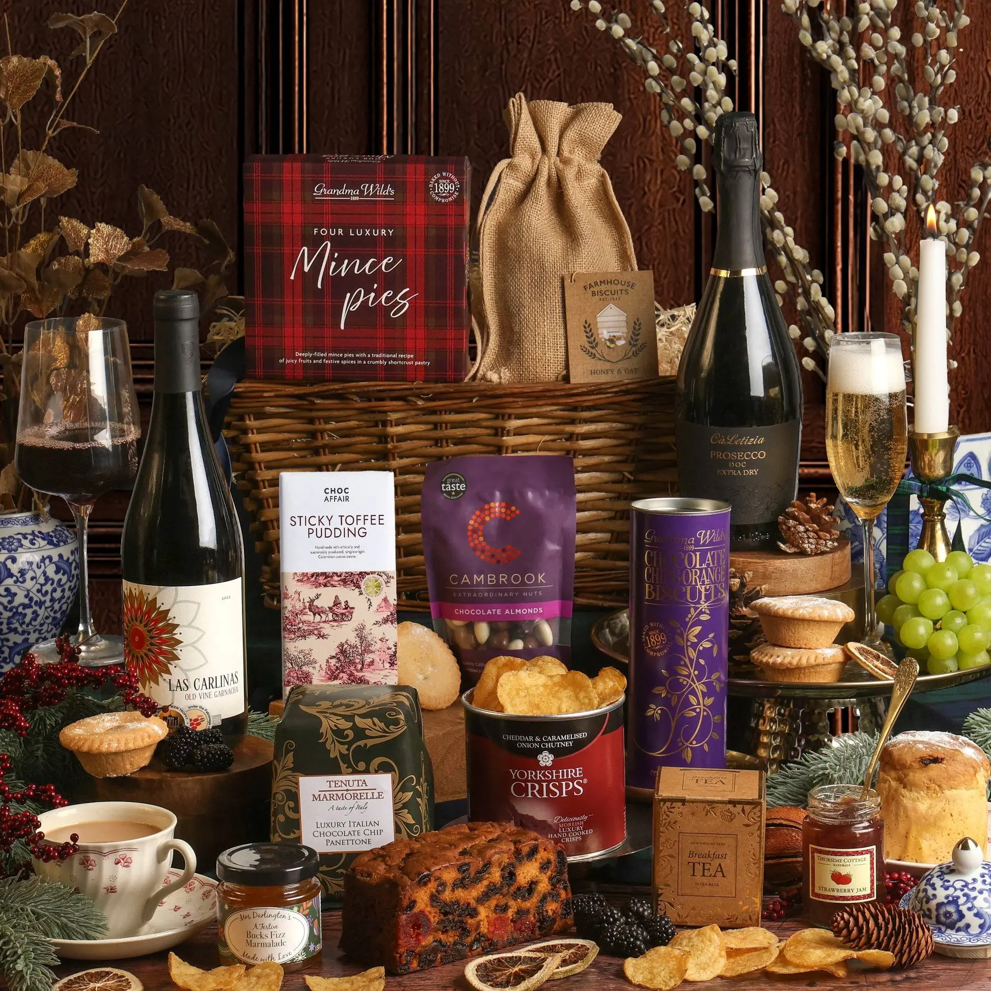 Winter Wonders Christmas Gift Basket