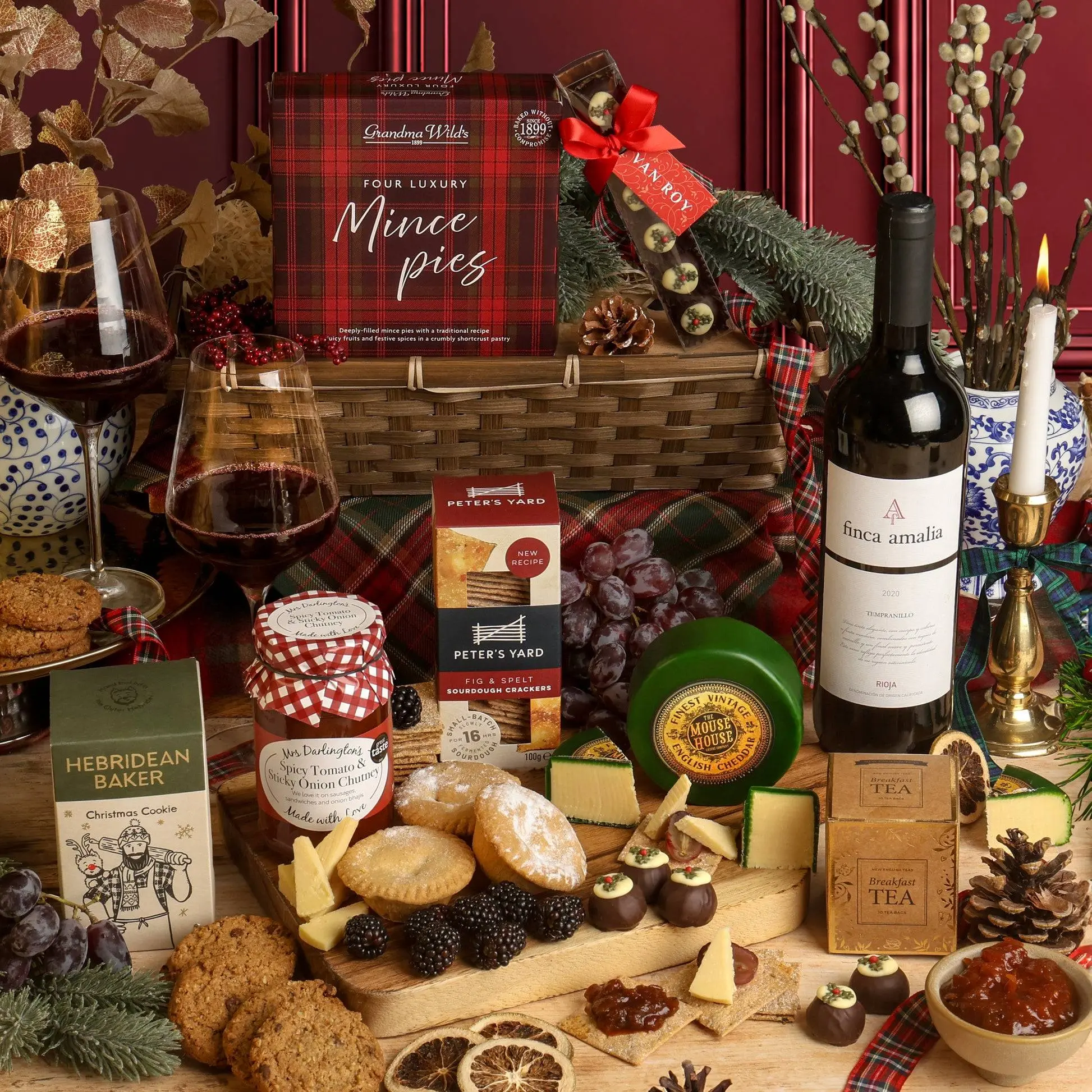 The Classic Christmas Food & Wine Hamper