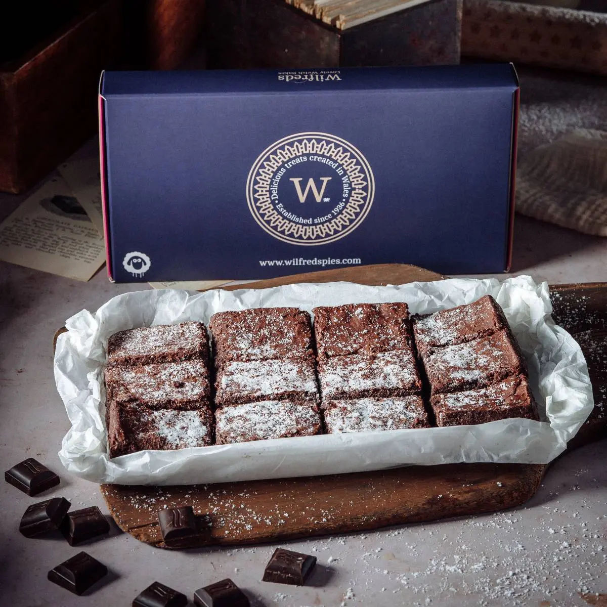 Letterbox Chocolate Brownies