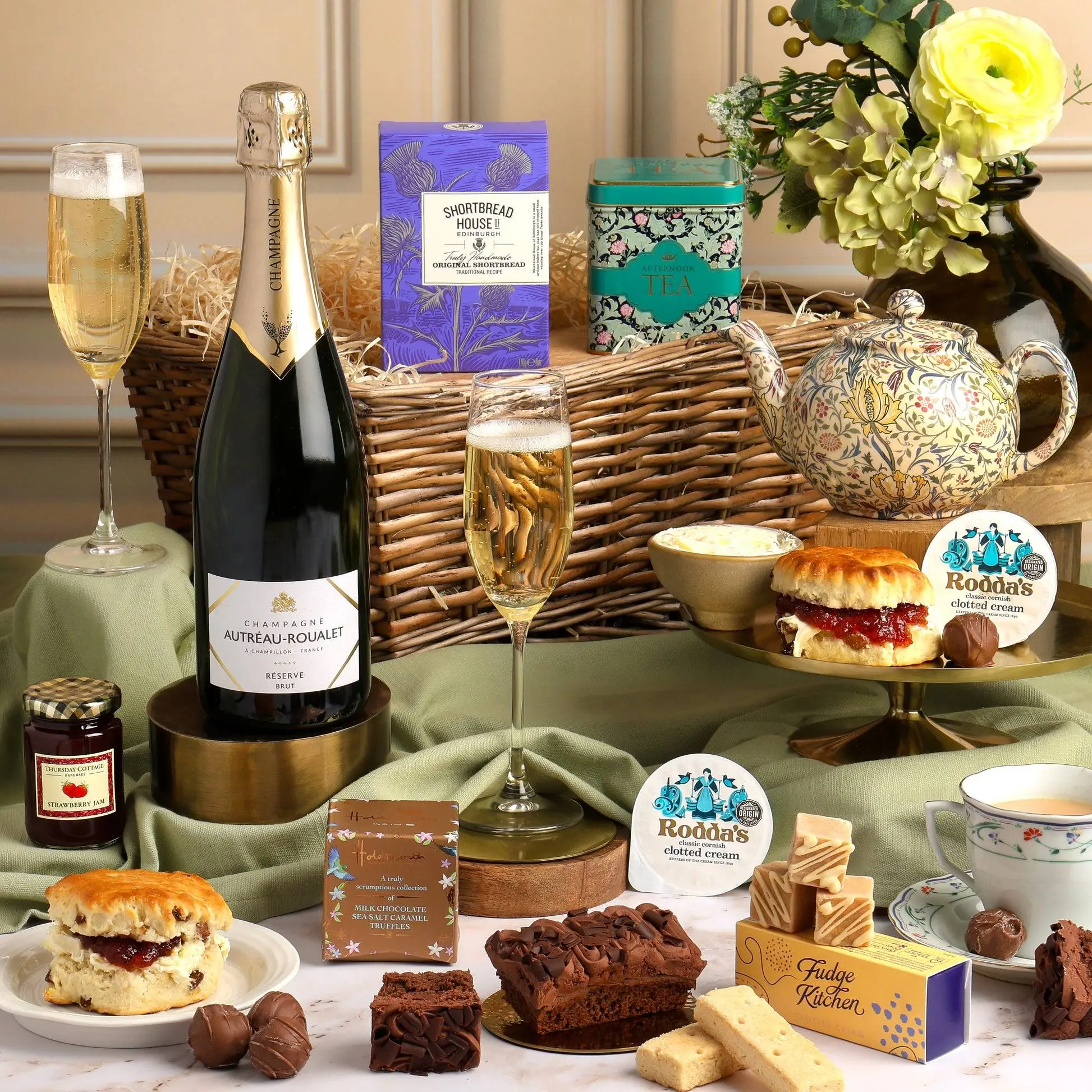 Luxury Champagne Afternoon Tea Hamper