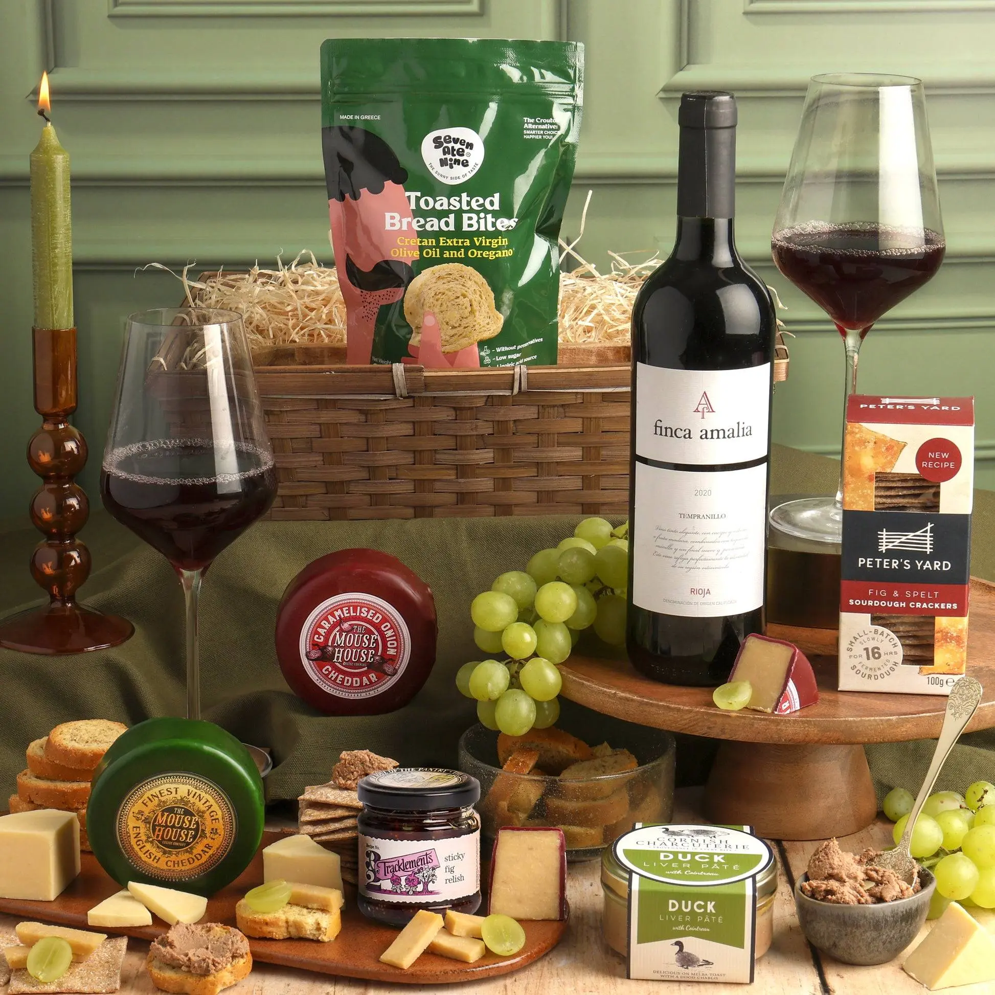 Wine, Cheese & Pâté Gift Hamper