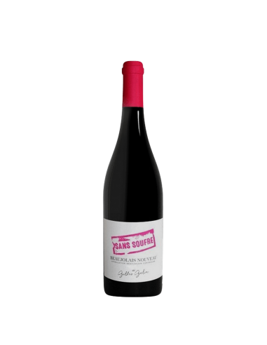 BEAUJOLAIS NOUVEAU SANS SOUFRE GILLES GELIN 2020, 75cl