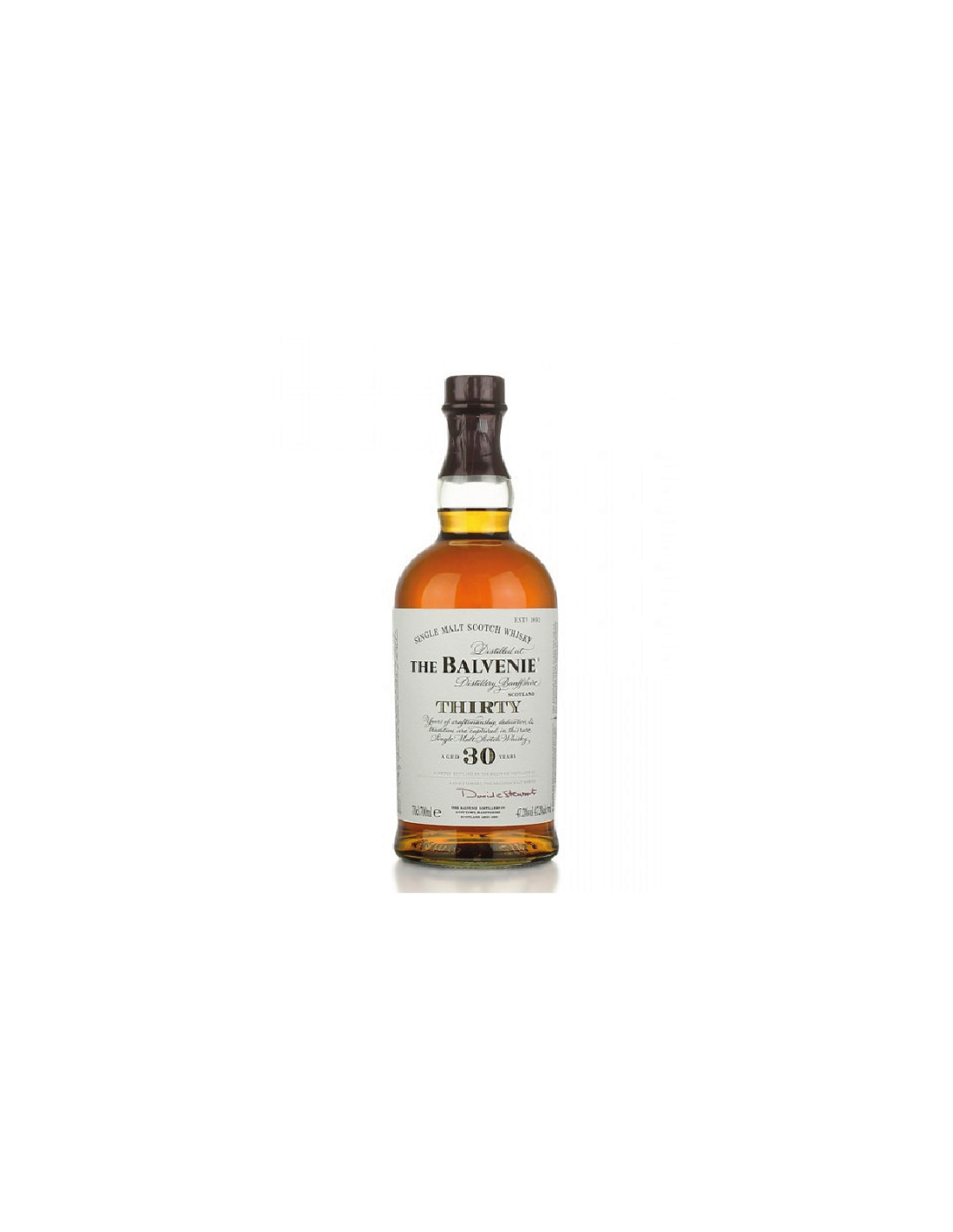 BALVENIE WHISKY COFFRET 30 ANS 47.3° 70 CL