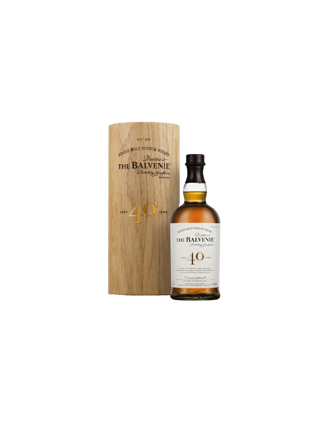 BALVENIE WHISKY COFFRET 40 ANS 70CL