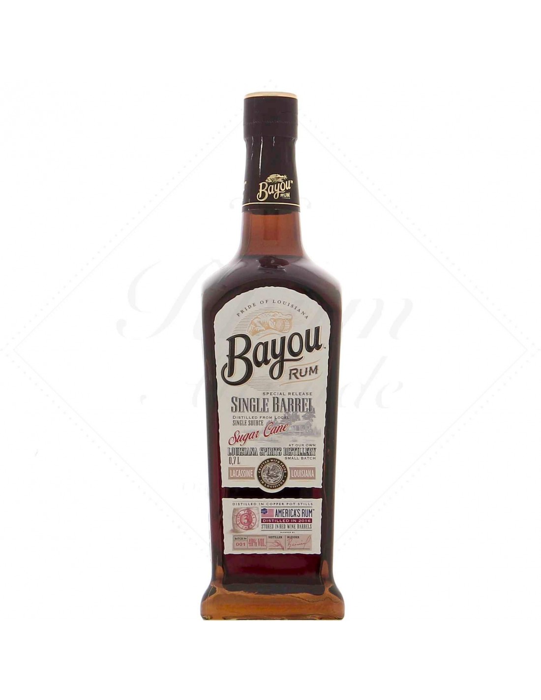 BAYOU RHUM SINGLE BARREL 40° 70 CL