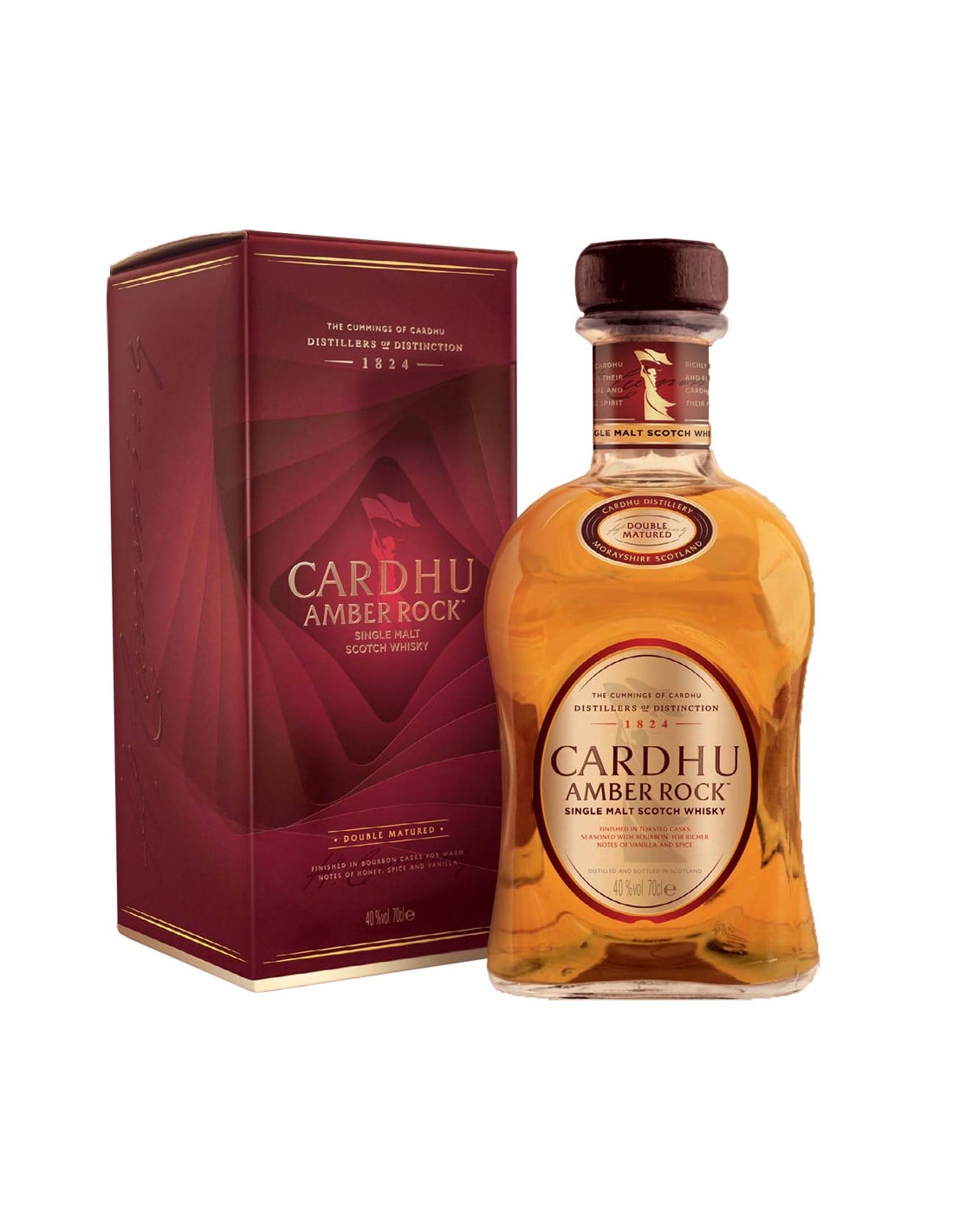 CARDHU AMBER ROCK WHISKY 40° 70 CL