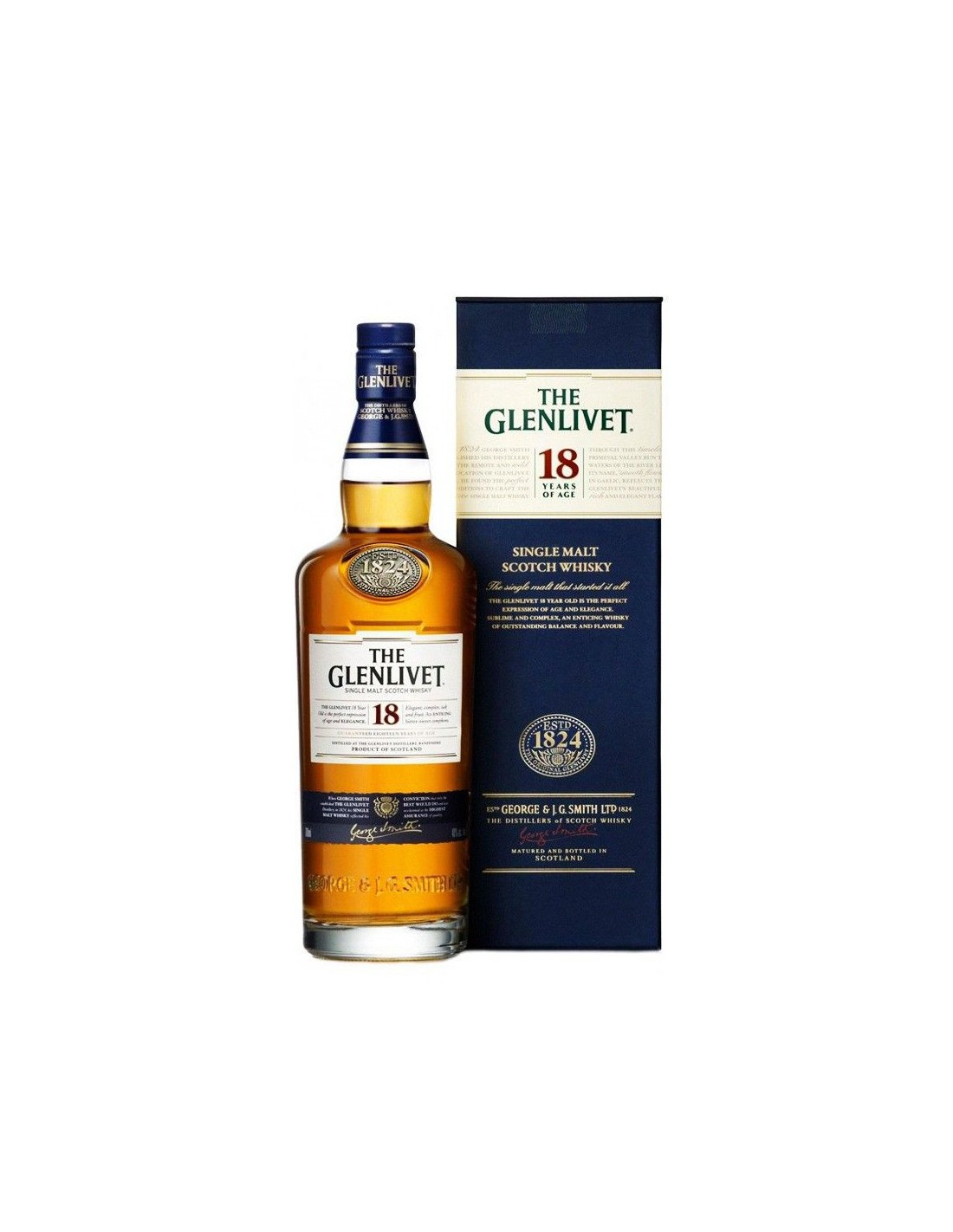 GLENLIVET 18 ANS 40° 70 CL