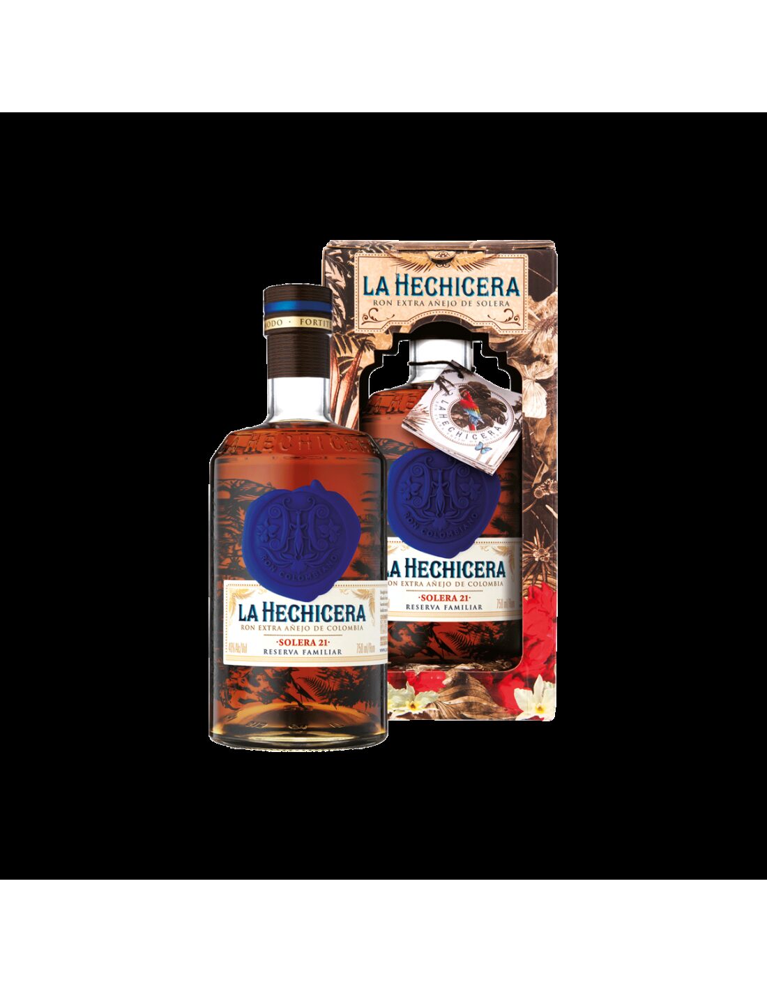LA HECHICERA RHUM 40 ° 70 CL