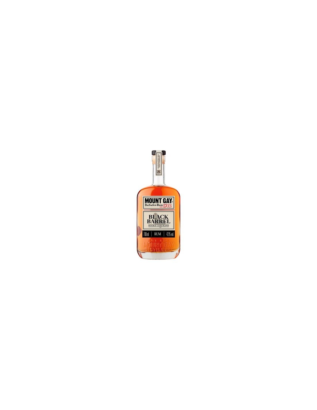 MOUNT GAY BLACK BARREL RHUM 43° 70 CL