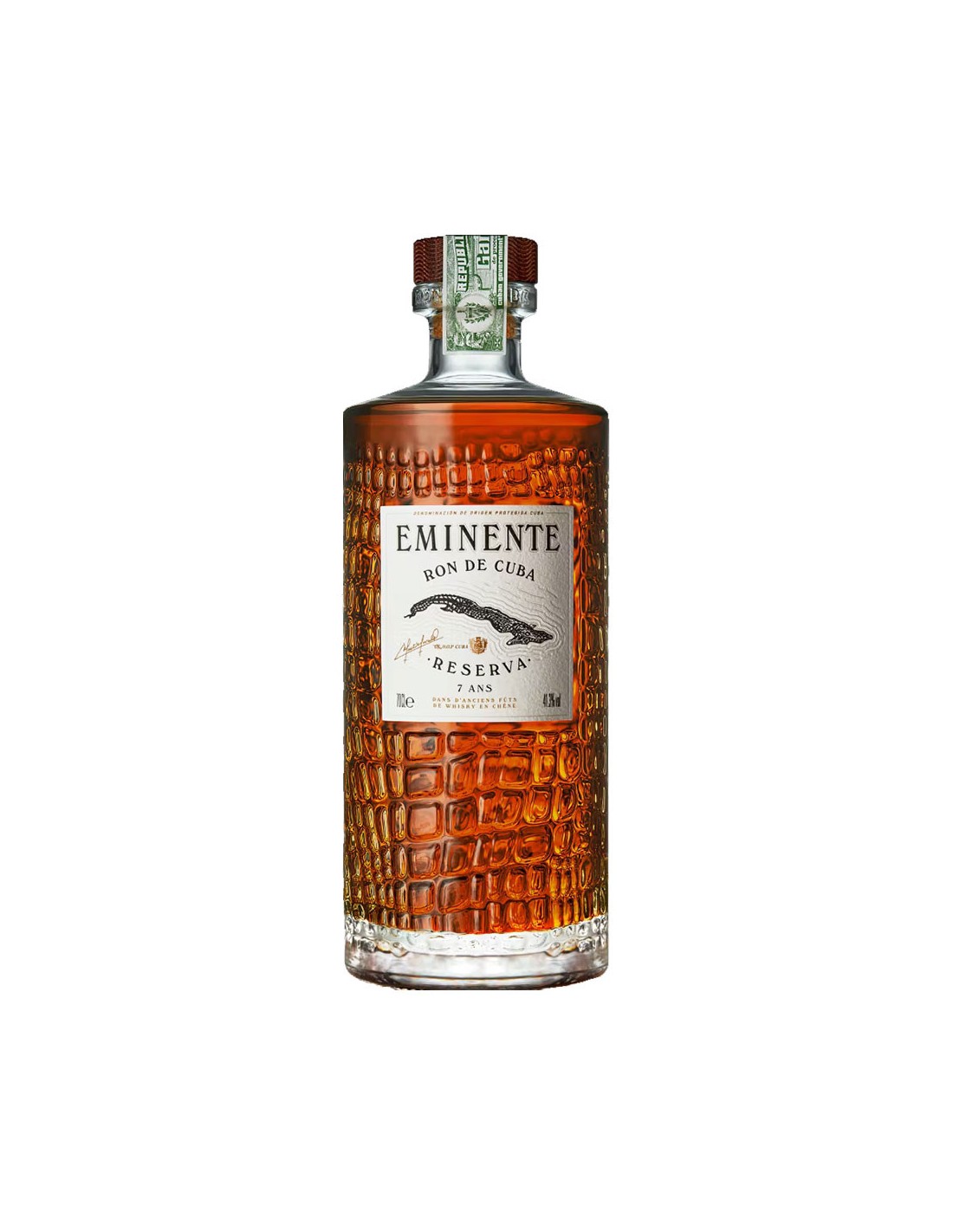 RHUM EMINENTE RESERVA 7 ANS 41.3° 70 CL