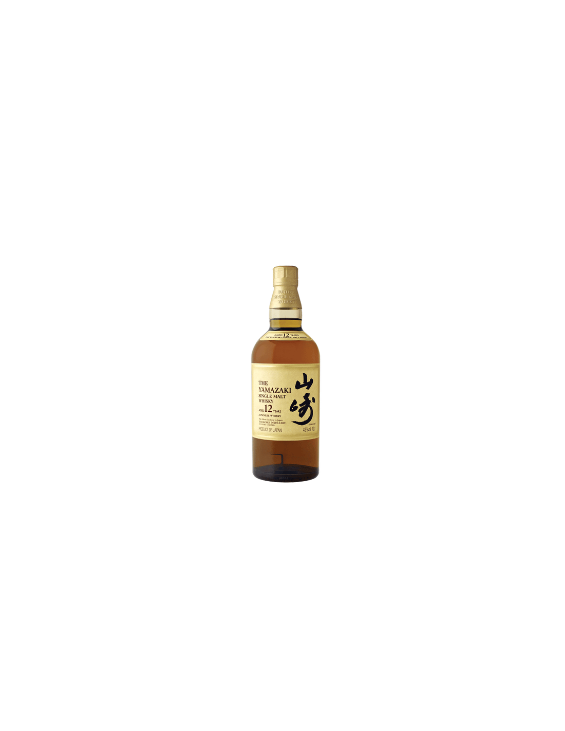 YAMAZAKI WHISKY 12 ANS 43° 70 CL