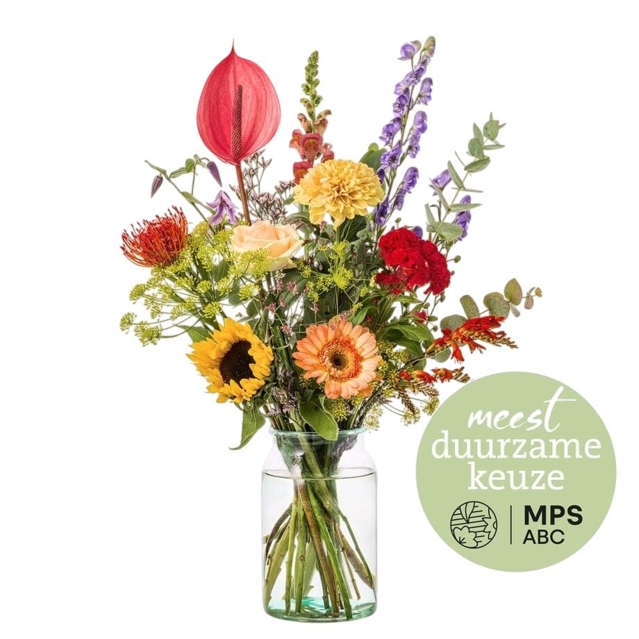 Green Certified Autumn Bouquet (Small)