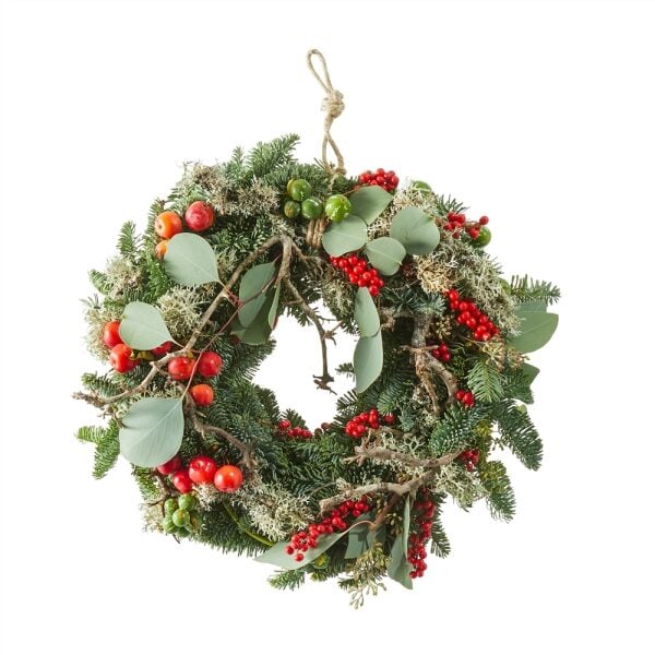 Christmas wreath red (Small)