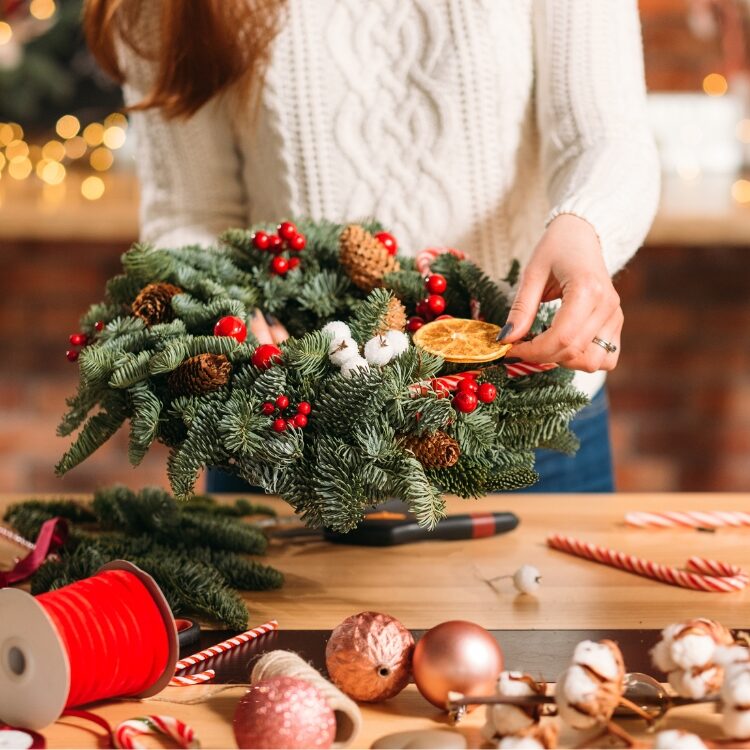 Christmas arrangement "Customized"
