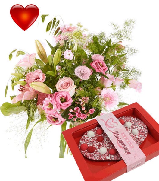 Bouquet for Mother + Happy Heart (small)