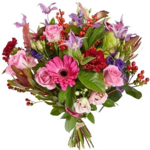 Sparkling pink flowers (Small)