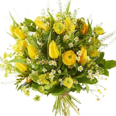 Bouquet "sunny spring" (xl)