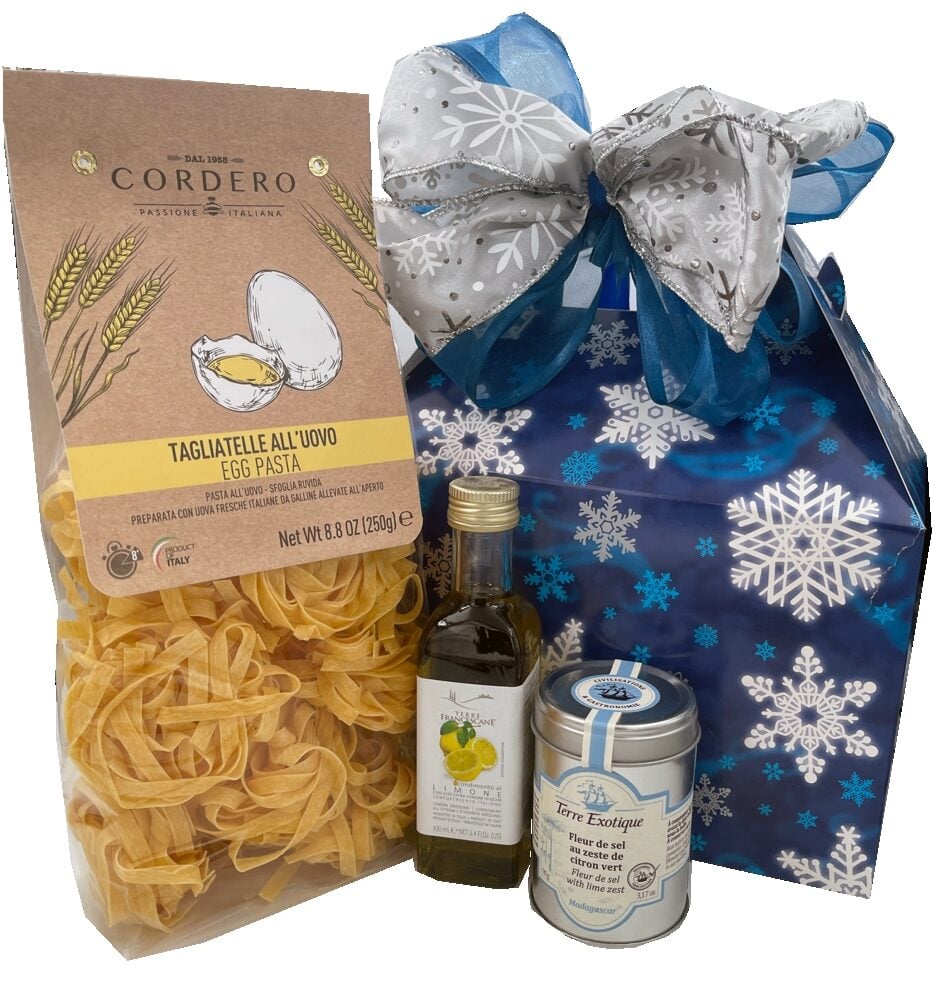 Lemon pasta in a Box