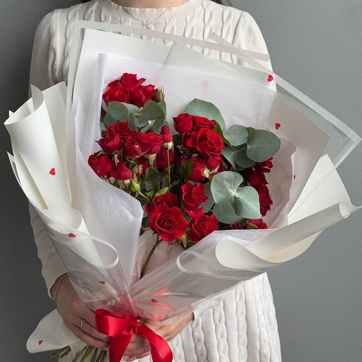 Bouquet "Red Hearts"