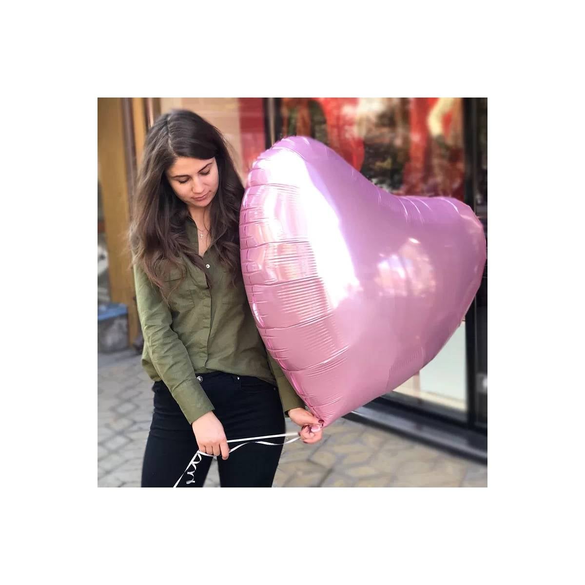 Big Pink Balloon Heart