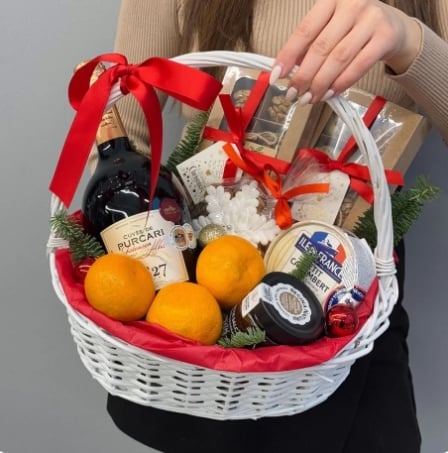 Gift Basket "Caramel Comfort"