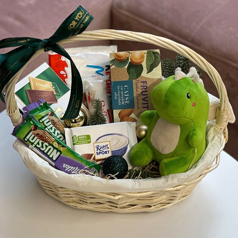 Gift Basket with Dragon