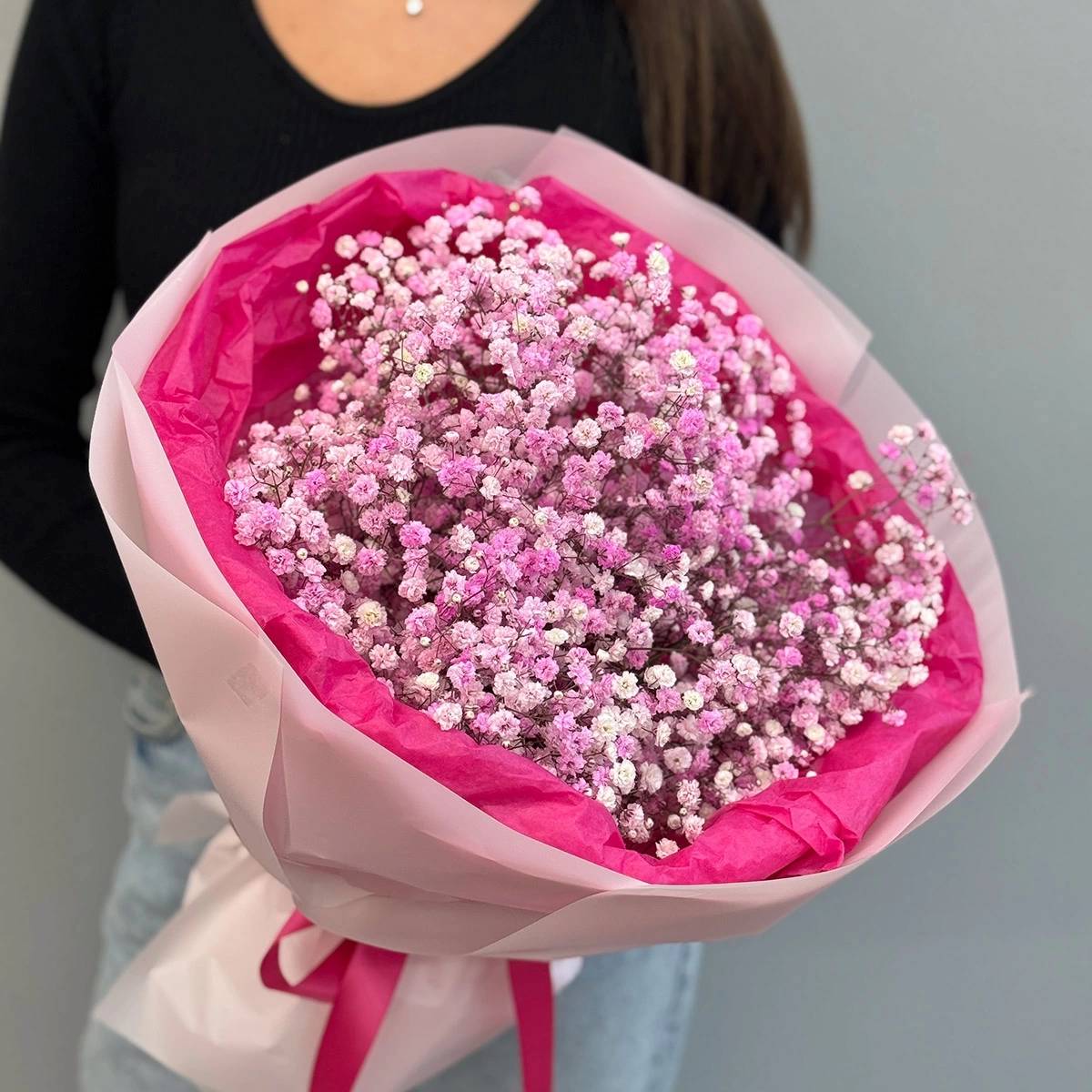 Gypsophila Bouquet "Pink Kiss"