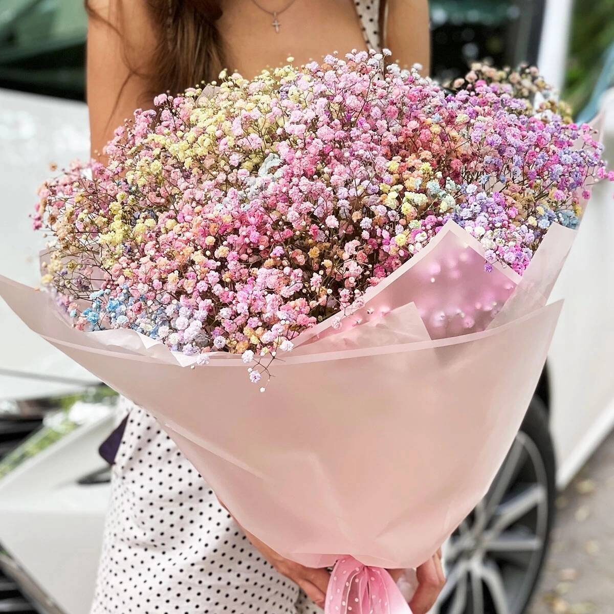 Multicolored Gypsophilla