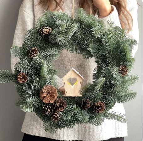 Spruce Wreath "Little House"