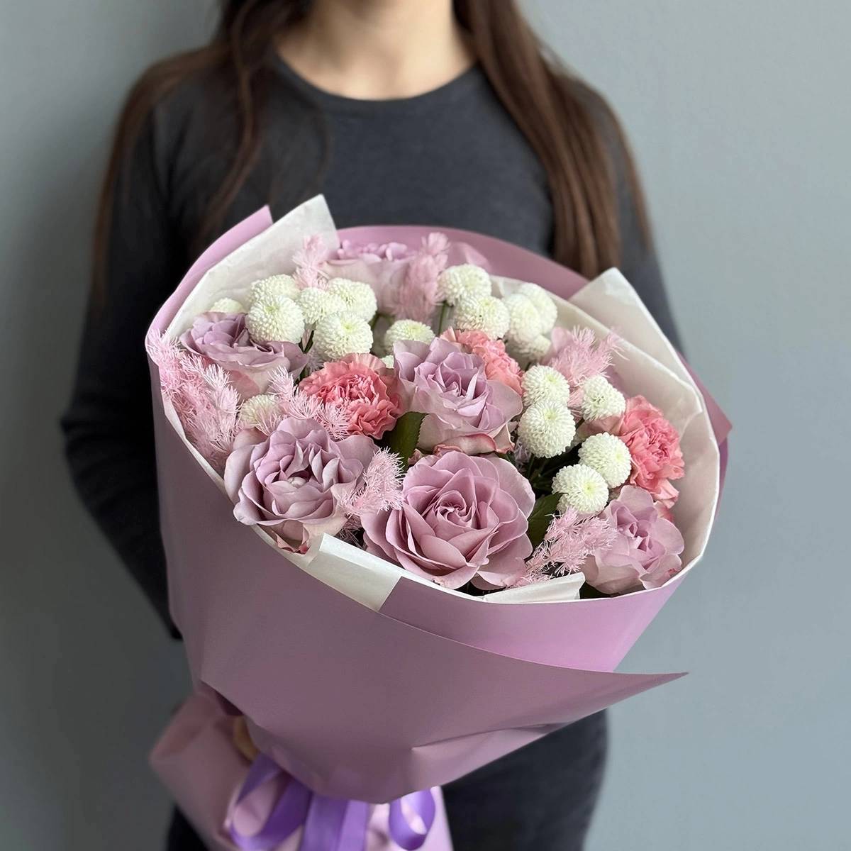 Bouquet "Lavender Heart"