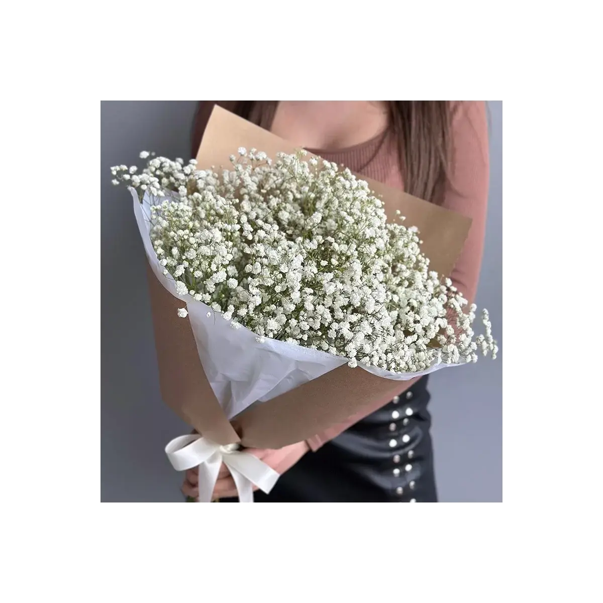 ECO Bouquet with Gypsophila