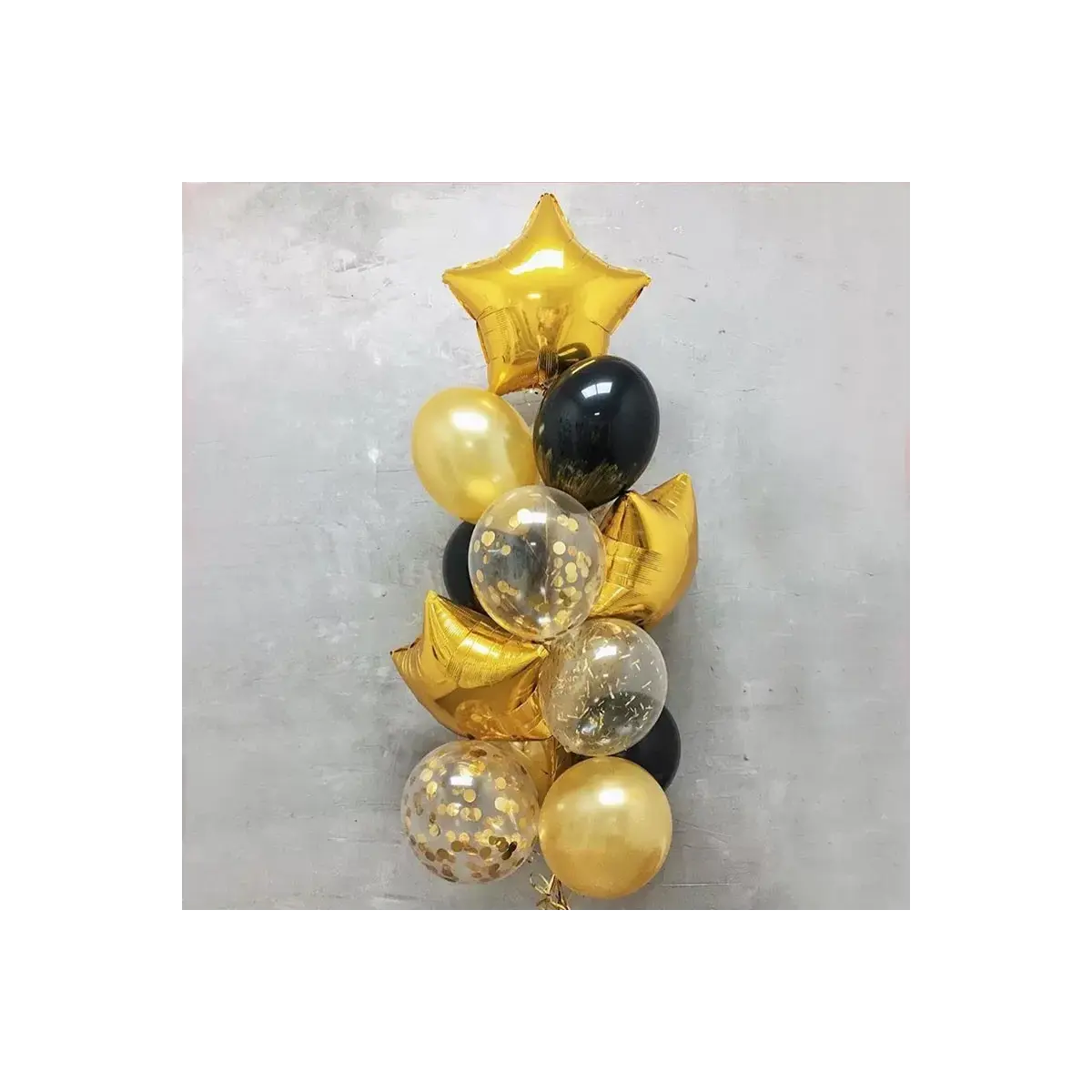 Bouquet of Balloons "Golden Star"