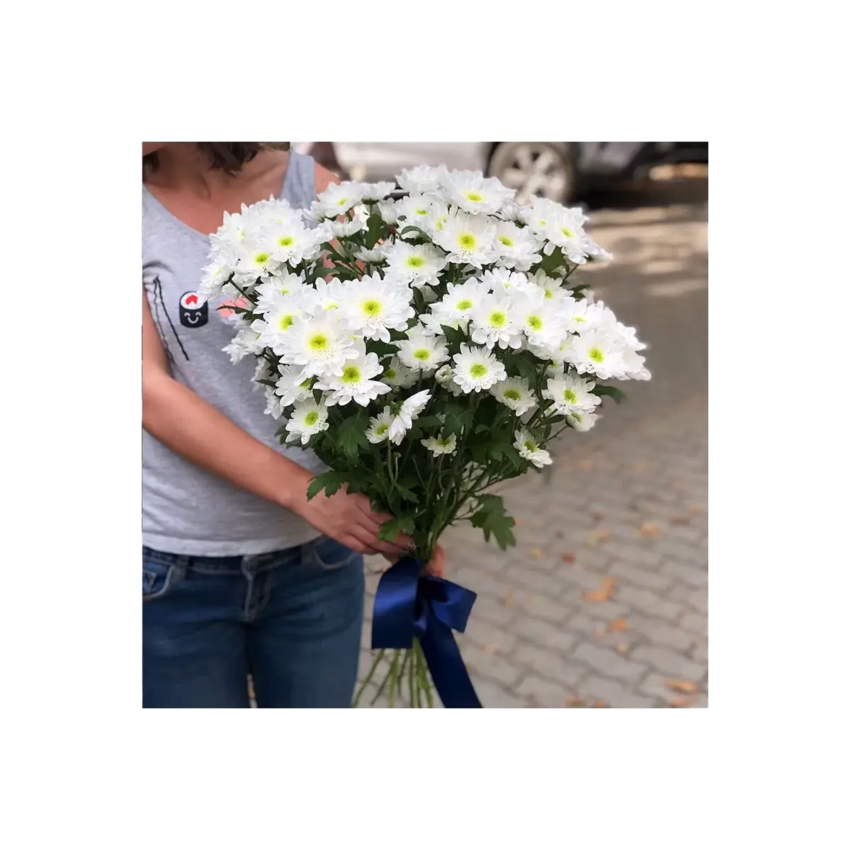 White Chrysanthemums