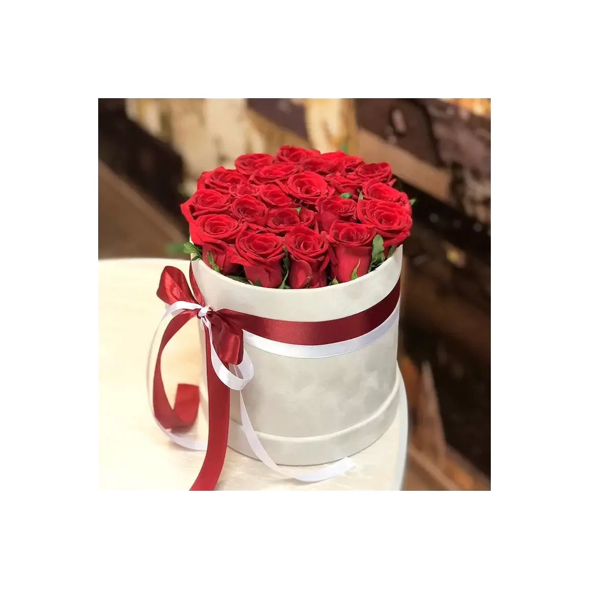 Box of Red Roses