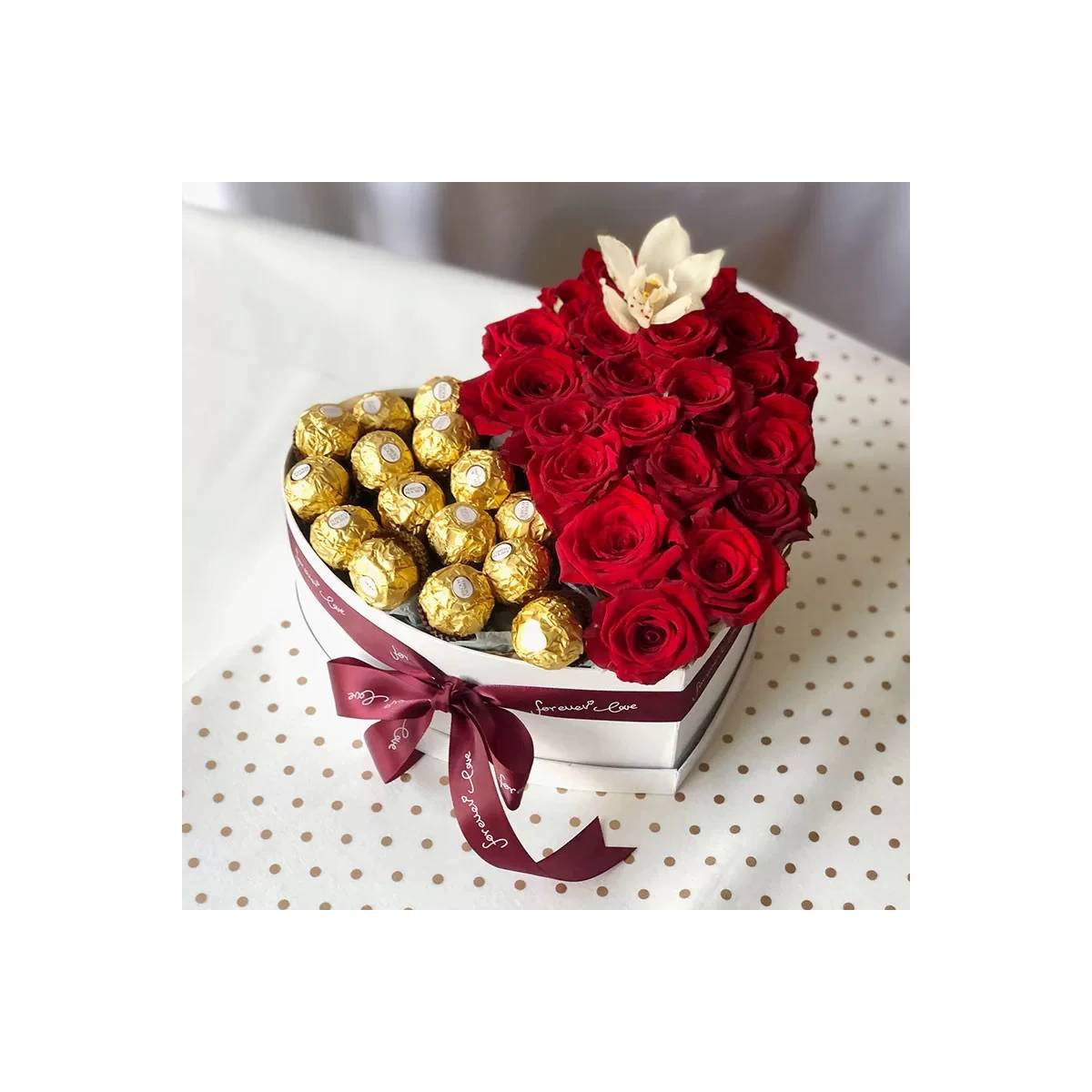 A Heart with Ferrero Rocher "Cersei's Desire"