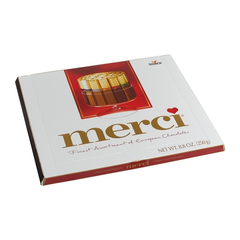 Chocolate set Merci 250gr