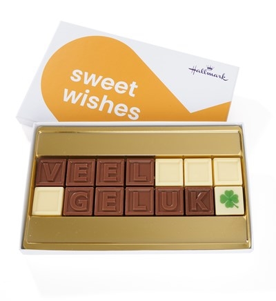 Chocolate Telegram Good Luck